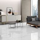 Marmore Pothos White kiiltävä 60x60 cm seinä- ja lattialaatta