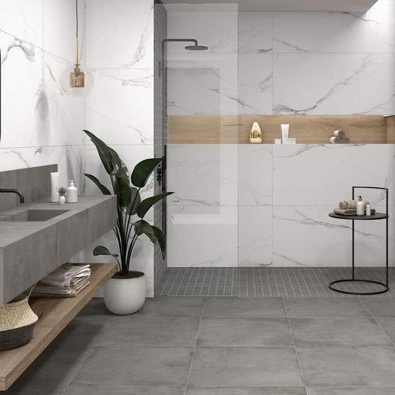 Marmore Pothos White matta 60x120 cm seinä- ja lattialaatta