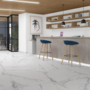 Marmore Pothos White matta 60x60 cm seinä- ja lattialaatta