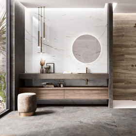 Marmore Totoro Dorado kiiltävä 60x60 cm seinä- ja lattialaatta