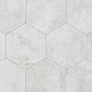 Neptune Hex White matta 14x16 cm seinä- ja lattialaatta