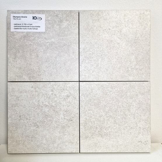 Olympos Avorio matta 15x15 cm seinä- ja lattialaatta