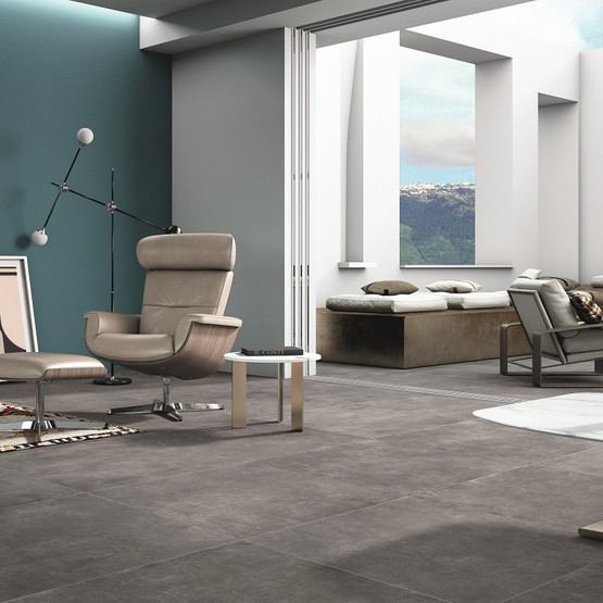 Optim Antracite matta 15x15 cm seinä- ja lattialaatta