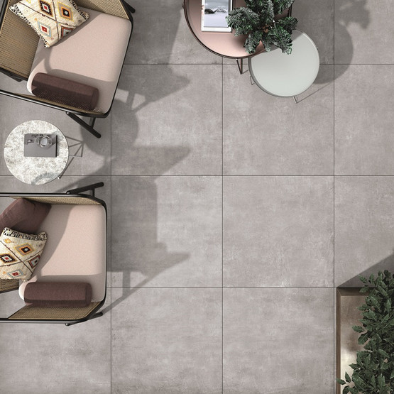 Optim Grigio matta 60x60 cm seinä- ja lattialaatta