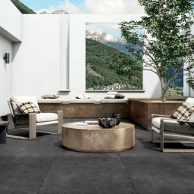 Optim Nero matta 60x60 cm seinä- ja lattialaatta