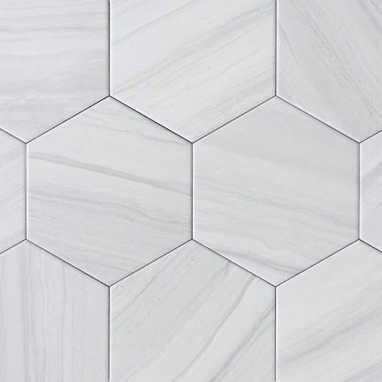 Sangria Hex Pearl matta 14x16 cm seinä- ja lattialaatta