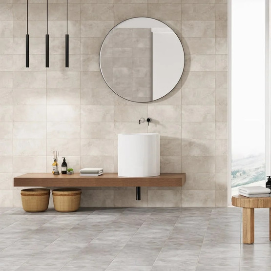 Taival Beige matta 20x40 cm seinälaatta