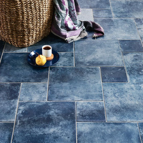 Terracotta Blue matta 30x30 cm seinä- ja lattialaatta