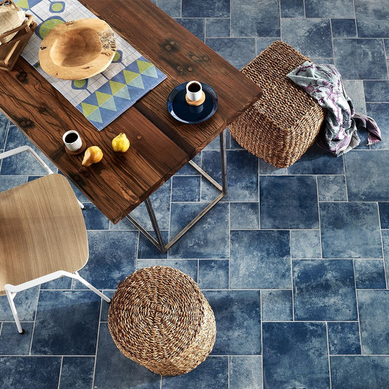 Terracotta Blue matta 30x30 cm seinä- ja lattialaatta