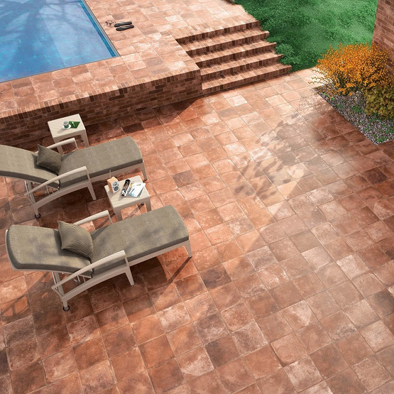 Terracotta Rosso matta 30x30 cm seinä- ja lattialaatta