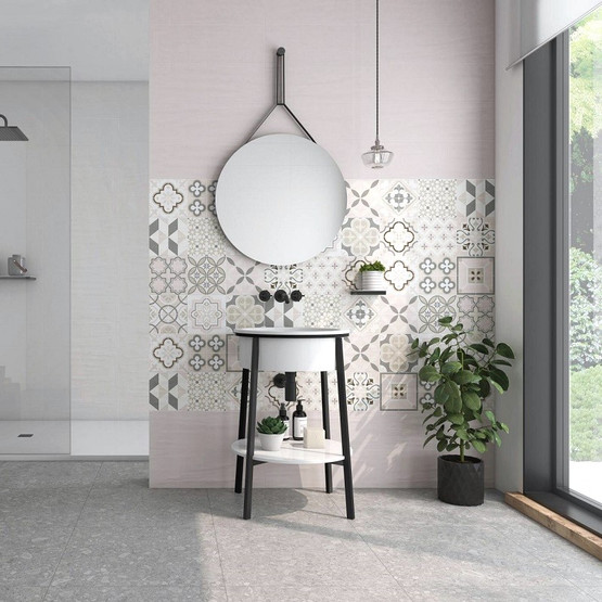 Urban Terrazzo Perla matta 60x60 cm seinä- ja lattialaatta