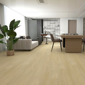 Vellamon vaalea tammi vinyylilankku (integroitu askeläänieriste)