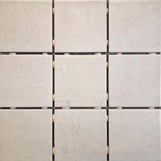 Vesio White matta 10x10 cm lattialaatta