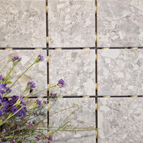 Voila Terrazzo White matta 10x10 cm lattialaatta