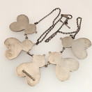 HGL , Kalevala Koru, Mehiläinen Kääty ,  Kaulakoru Hopeaa -61