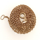 Kalevala koru, 45cm ankkuriketju , kaulaketju 14k Kultaa