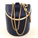 Kalevala koru, 45cm ankkuriketju , kaulaketju 14k Kultaa