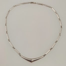 Lapponia |Björn Weckström | kääty | Kaulakoru | Hopeaa -86