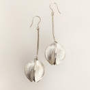 Kalevala Koru| (isot) Lumikukka korvakorut | Hopeaa