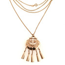  Kalevala Koru | Kuutar -Riipus | Kaulakoru | 14k Kultaa 