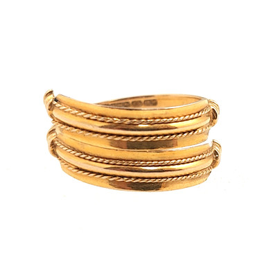 Kalevala Koru |Uskelan Sormus | 14k Kultaa | v.1948