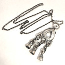 Kalevala Koru | Teuvan riipus | Kaulakoru | Hopeaa -68