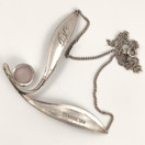 Kupittaan Kulta oy |  Elis Kauppi | Rose Quartz Necklace | 813 Silver -59