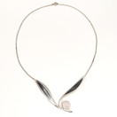 Kupittaan Kulta oy |  Elis Kauppi | Rose Quartz Necklace | 813 Silver -59