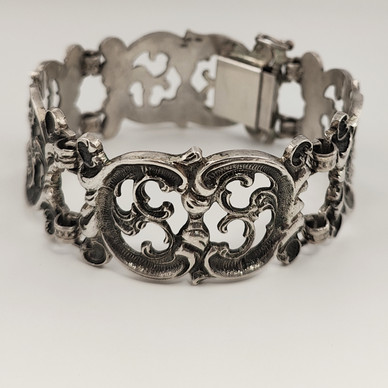 Austrian 935 Silver , Antique 1930-1940  Bracelet