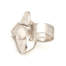 Lapponia | Björn Weckström | Magmassa Sormus | Hopeaa -70 