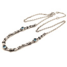 Kalevala Koru | Juulia -Kääty | topaasit | Kaulakoru | Hopeaa