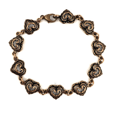 Kalevala koru | Talon sydän  Rannekoru | 185mm  | Pronssia