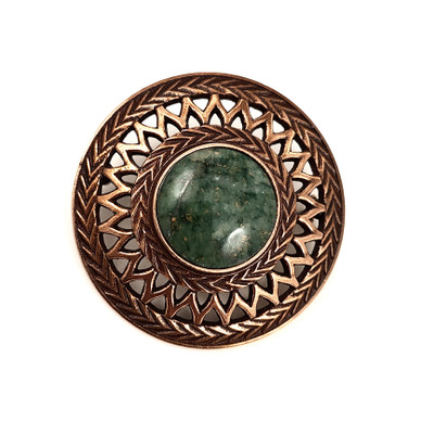 Kalevala koru | Uskelan solki | Kromimarmori |  Rintakoru Pronssia