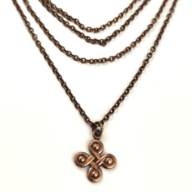 Kalevala Koru | Hannunvaakuna Riipus | Kaulakoru | Pronssia