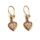 Kalevala koru, Onnen Sydän -Korvakorut, 14k Kultaa