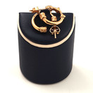 Kalevala koru, Hirvenpää Korvakorut, korvarenkaat , 18k Kultaa -99