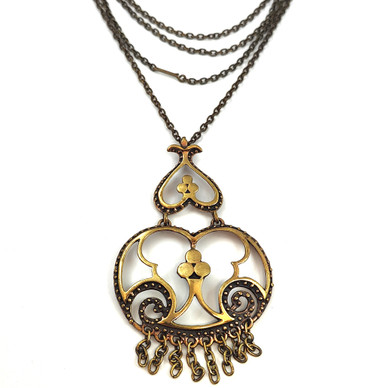 Valo-koru, Finland | Design by Jorma Valo | huge Pendant | Necklace,  Bronze