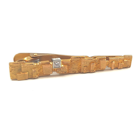 Lapponia | Björn Weckström |Jääriite Solmioneula 0,05ct | 14k kultaa