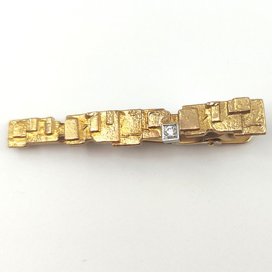 Lapponia | Björn Weckström |Jääriite Solmioneula 0,05ct | 14k kultaa