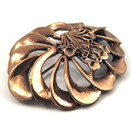 Valo-koru | Hannu Ikonen | (iso) Jäkälä Solki | Rintakoru Pronssia