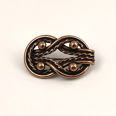 Kalevala Koru | Teljänneito -Solki | Rintakoru Pronssia