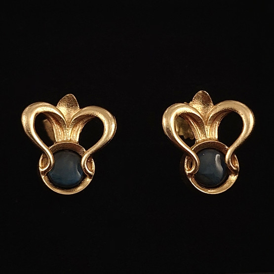 KK | Kalevala Koru | LILJA korvakorut | Spektroliitit | 14k Kultaa