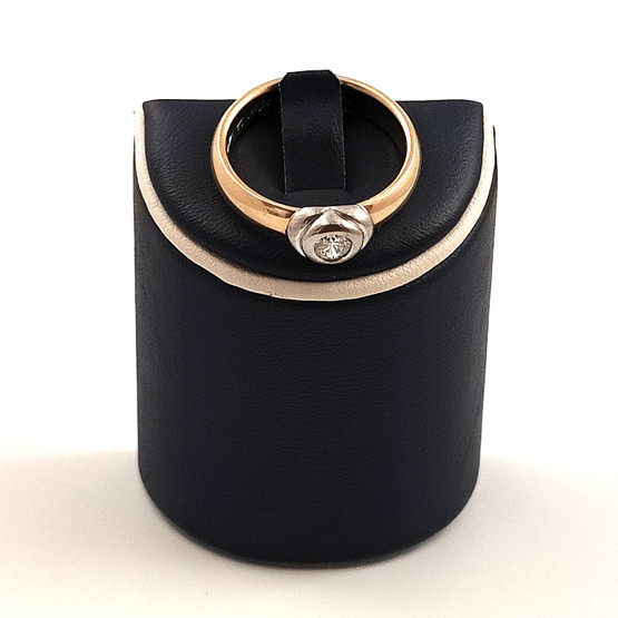 Kalevala koru | 19mm | Ikikulta Timanttisormus | Briljanttihiottu 0.28 ct | 18k Kultaa -98