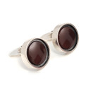 Kupittaan kulta oy | Elis Kauppi | Kalvosinnapit |  Karneolit | Hopeaa -66