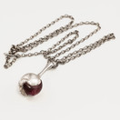 Lapponia | Björn Weckström | Nectaris Riipus | Akryyli Kaulakoru |Hopeaa -73