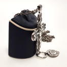 Kalevala Jewelry, (iso) Räisälän Krusifiksi -kaulakoru, Hopeaa  -94