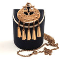  Kalevala Koru | Kuutar -Riipus | Kaulakoru | 14k Kultaa -98