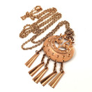  Kalevala Koru | Kuutar -Riipus | Kaulakoru | 14k Kultaa -98