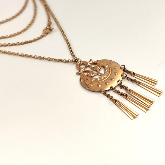  Kalevala Koru | Kuutar -Riipus | Kaulakoru | 14k Kultaa -98