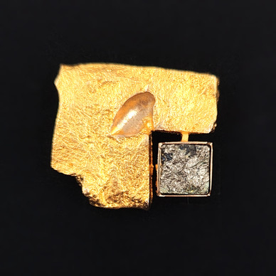 Lapponia | Björn Weckström |  Solki Kuparimalmilla |  Rintakoru 585 Kultaa -67